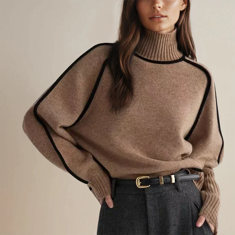 Amelie - Couture Turtleneck i kashmir